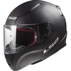 LS2 Helm Rapid II Solid FF353 mat zwart maat M