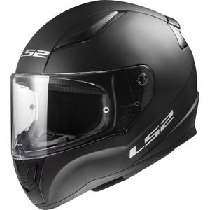 LS2 Helm Rapid II Solid FF353 mat zwart maat XL