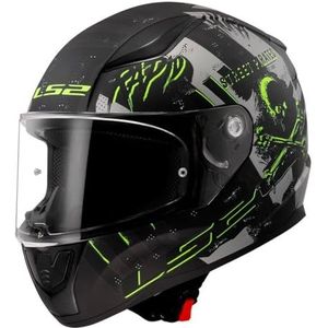 LS2 Helm Rapid II FF353 - Sportief - Mat Titanium - Polycarbonaat