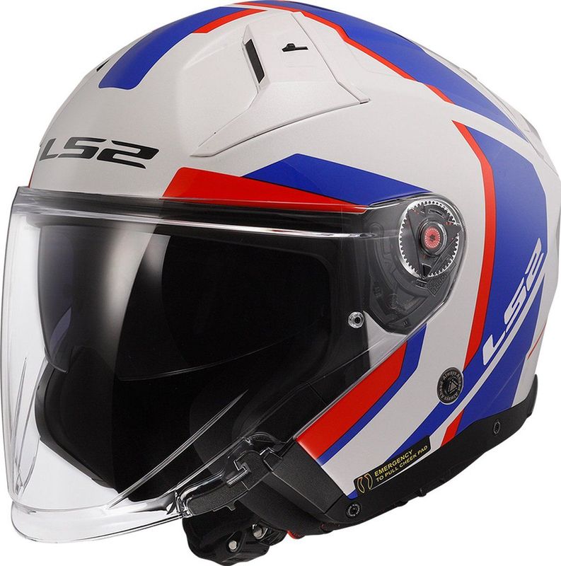 LS2 - OF603 Infinity II - Jet Helm - Zwart - Kunststof