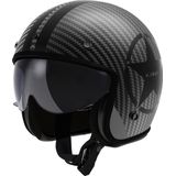 LS2 OF601 Bob II Carbon Star Jet Helm
