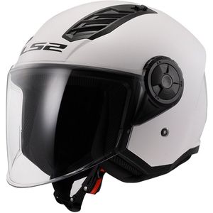 Jethelm LS2 OF616 Airflow II Solid Glanzend Wit