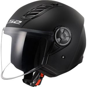 LS2 - Airflow II OF616 - Helm - Mat Zwart - Polycarbonaat