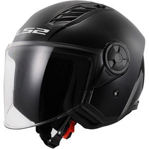 LS2 OF616 Airflow II Solid Gloss Black 06 L - Maat L - Helm