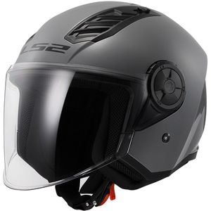 LS2 - OF616 Airflow II - Open Helm - Zwart - HPTT