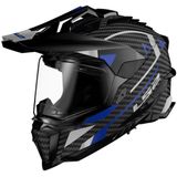 LS2 - MX701 Explorer - Helm - Zwart / Blauw - Ventilatiesysteem