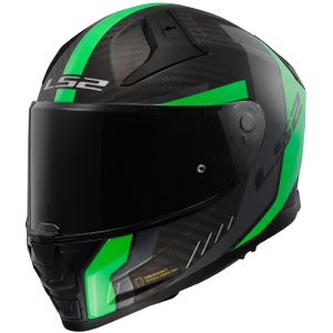 Integraalhelm LS2 FF811 Vector II C Grid Mat Fluorescerend Groen