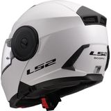 LS2 - FF902 Scope II - Systeemhelm - Glans Wit - Max Vision Pinlock Lens