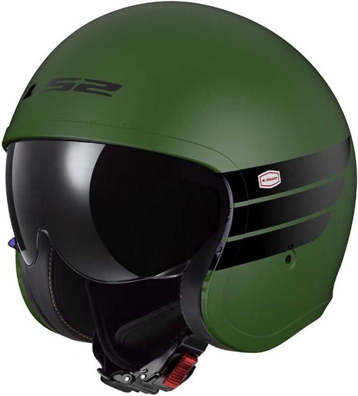 LS2 - OF599 Spitfire II - Jethelm - Mat Legergroen