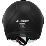 LS2 Classy Solid OF620 - Helm - Mat Zwart - Lichtgewicht Polycarbonaat