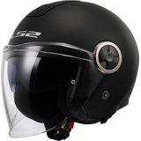 LS2 Classy Solid OF620 - Helm - Mat Zwart - Lichtgewicht Polycarbonaat
