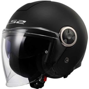 LS2 - Classy Solid OF620 - Helm - Mat Zwart - Polycarbonaat
