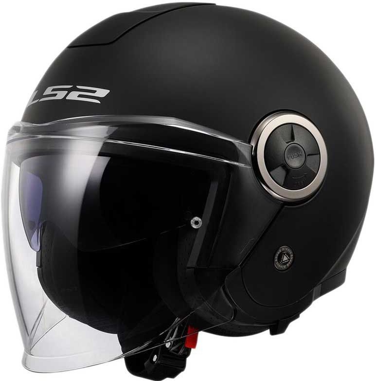 LS2 - Classy Solid OF620 - Helm - Mat Zwart - Polycarbonaat