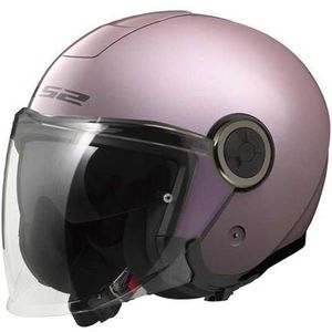 LS2 - Classy Solid OF620 - Helm - Mat Rosé Gold - Polycarbonaat