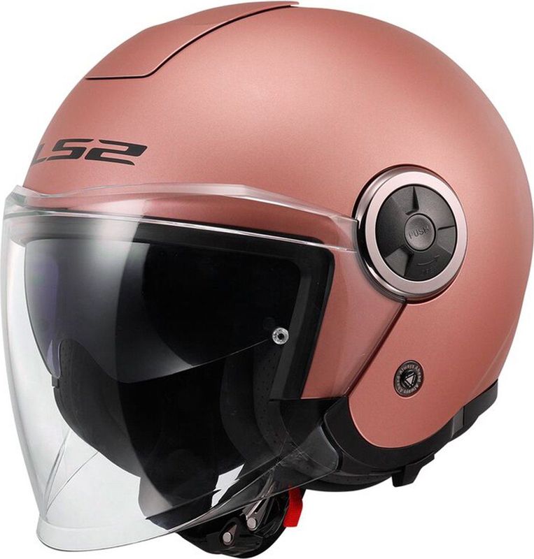 LS2 Helm Classy Solid OF620 - Mat Rosé Gold - Polycarbonaat