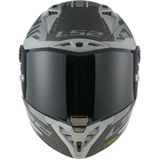 LS2 - Thunder Carbon GP Aero Polar - Scooterhelm - Mat Zwart - Carbon