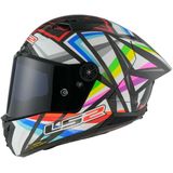 LS2 - FF805 Thunder GP Aero - Integraalhelm - Zwart - Carbon