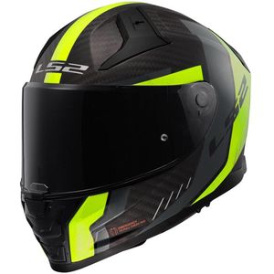 LS2 - FF811 Vector II - Helm - Matt H V Yellow - Carbon