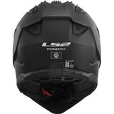 LS2 - Pioneer II Solid MX702 - Motorhelm - Matzwart