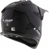 LS2 - Fast II Solid MX708 - Motorhelm - Mat Zwart