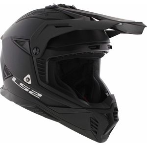 LS2 - Fast II Solid MX708 - Motorhelm - Mat Zwart - Maat XL