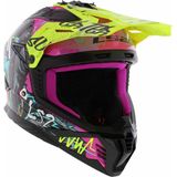 LS2 - Fast II Gorilla MX708 - Helm - Fluorroze / Fluorgeel - KPA-Materiaal