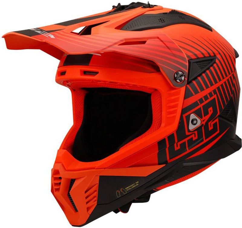 LS2 - Offroad Helm - KPA - Verstelbare Klep - Gewicht 1450g