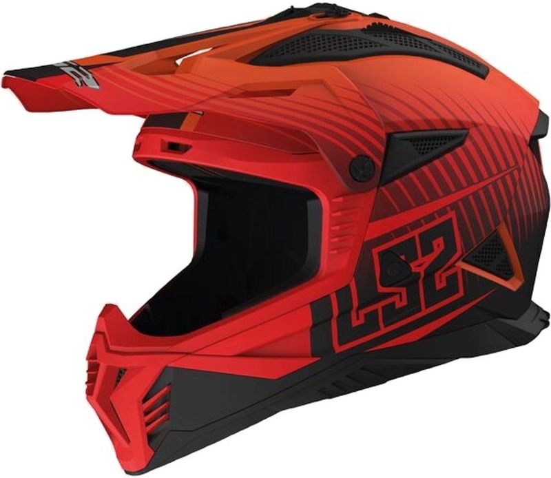 LS2 - MX708 Fast II - Offroadhelm - Duck - KPA - Lichtgewicht Bescherming