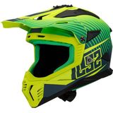 LS2 - MX708 Fast II - Offroad Helm - Fluorgroen - Fluorgeel