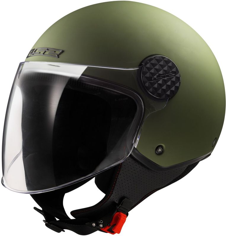 Jethelm LS2 OF558 Sphere Lux II Solid Mat Legergroen
