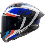 LS2 - FF805 Thunder GP Aero - Integraalhelm - Blauw Rood - Carbon