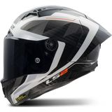 LS2 - Thunder Carbon GP Aero Raute FF805 - Helm - Wit - Carbon