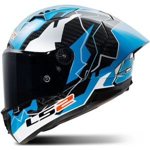 Racehelm - Koolstofvezel - Zwart - Uitneembaar en Wasbaar