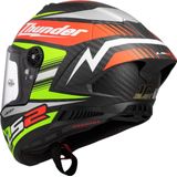 LS2 - FF805 Thunder GP Aero - Integraalhelm - Zwart - Carbon