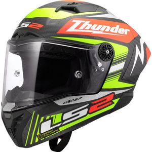 LS2 - FF805 Thunder GP Aero - Integraalhelm - Zwart - Carbon