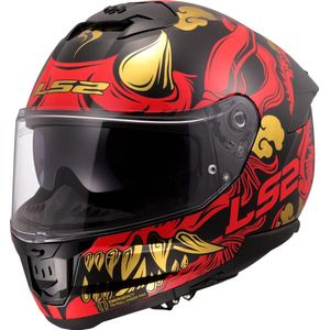 LS2 - FF808 Stream II Drako - Integraalhelm - Zwart/Rood