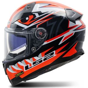 Ls2 - Ff811 Vector Ii - Integraalhelm - Zwart - Glasvezel - Antikrasvizier