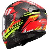 Ls2 - Ff811 Vector Ii - Integraalhelm - Carbon - Zwart