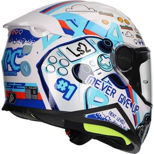 LS2 - FF812 Kid Next Level - Integraalhelm - Wit - Lichtgewicht Constructie