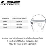 LS2 - FF812 Kid Punk - Kinderhelm - Grijs/Rood