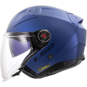LS2 OF603 Infinity II Solid, jethelm, Mat-Blauw, L