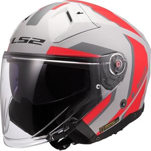 LS2 - OF603 Infinity II Focus - Motorhelm - Zwart - Kinetic Polymer Alloy