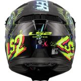LS2 - Drifter OF606 - Helm - Zwart - ECE 22.06 - Zonnevizier