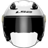 LS2 - OF622 Funny II - Open Helm - Wit - Lichtgewicht en Comfortabel