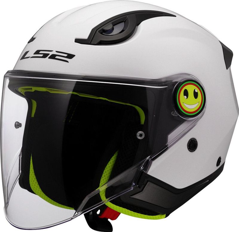 LS2 - OF622 Funny II - Open Helm - Wit - Lichtgewicht en Comfortabel