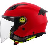 LS2 - OF622 Funny II - Jethelm - Rood - Polycarbonaat