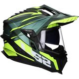 LS2 - MX701 Explorer Spire Helm - Groen - Kinetic Polymer Alloy