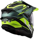 LS2 - MX701 Explorer Spire Helm - Groen - Kinetic Polymer Alloy