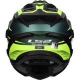 LS2 - MX701 Explorer Spire - Offroad Helm - Mat Groen - Fluor Geel