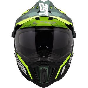 Crosshelm LS2 MX701 Explorer Groen-Geel